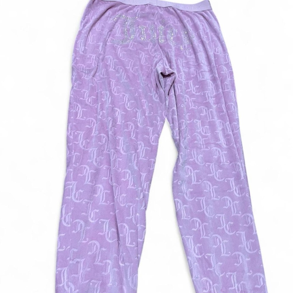 Juicy Couture Lilac velour Lounge Pants